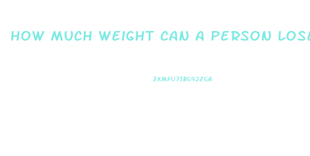 How Much Weight Can A Person Lose On A Water Pill Diet