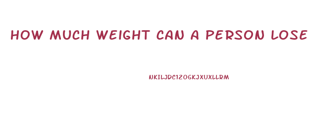 How Much Weight Can A Person Lose On A Water Pill Diet