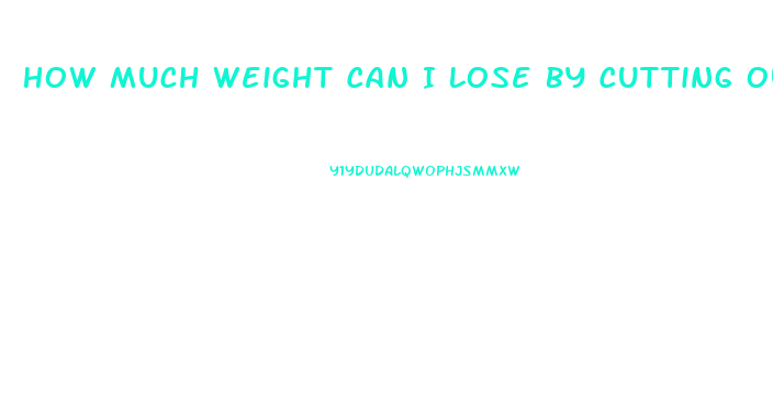 How Much Weight Can I Lose By Cutting Out Soda