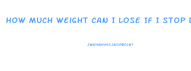 How Much Weight Can I Lose If I Stop Drinking Soda