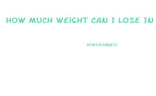 How Much Weight Can I Lose In 10 Weeks Calculator
