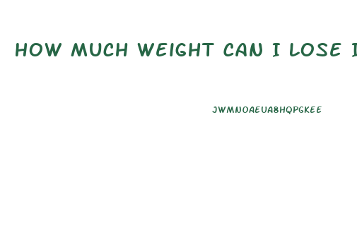 How Much Weight Can I Lose In 12 Weeks Calculator