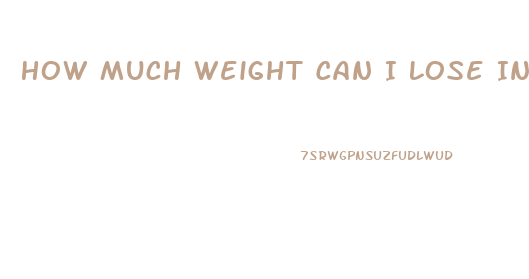 How Much Weight Can I Lose In 14 Days