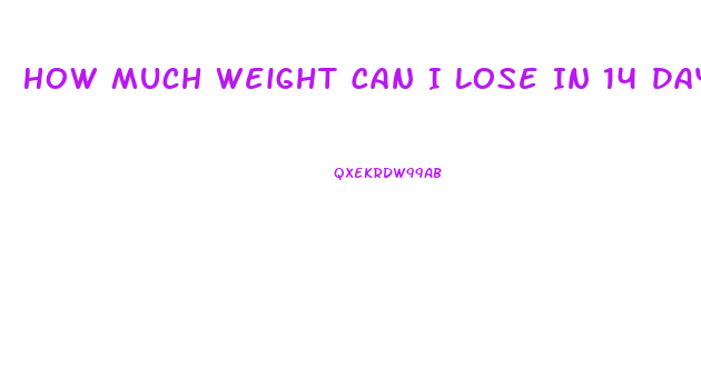 How Much Weight Can I Lose In 14 Days