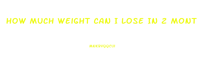 How Much Weight Can I Lose In 2 Months Calculator