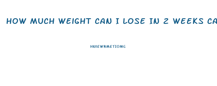 How Much Weight Can I Lose In 2 Weeks Calculator