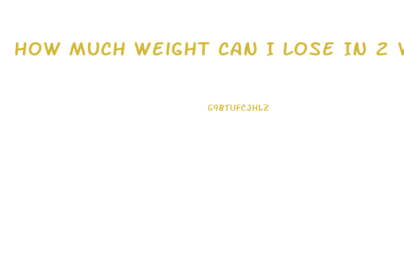 How Much Weight Can I Lose In 2 Weeks Calculator