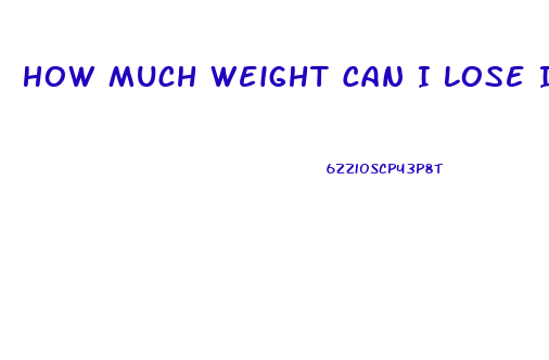 How Much Weight Can I Lose In 20 Days