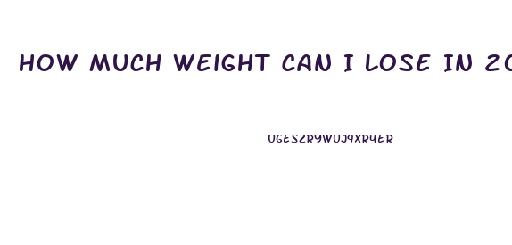 How Much Weight Can I Lose In 20 Days