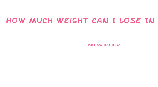 How Much Weight Can I Lose In 3 Months