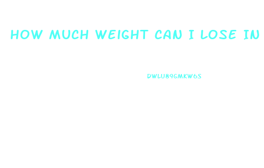How Much Weight Can I Lose In 30 Days