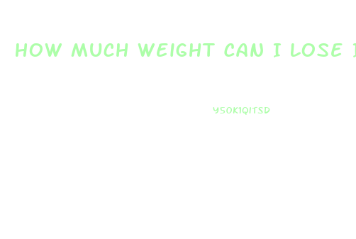 How Much Weight Can I Lose In 5 Months