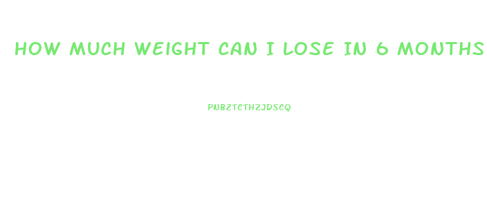 How Much Weight Can I Lose In 6 Months Calculator