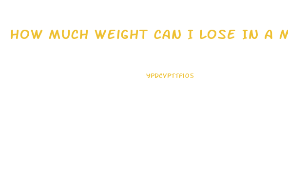 How Much Weight Can I Lose In A Month Calculator