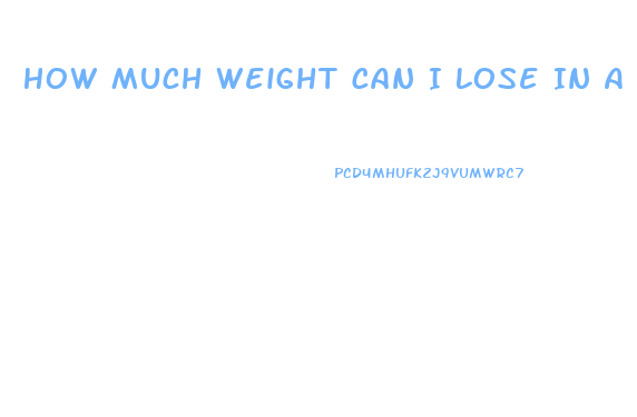 How Much Weight Can I Lose In A Week Calculator