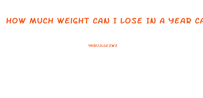 How Much Weight Can I Lose In A Year Calculator