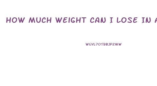 How Much Weight Can I Lose In A Year