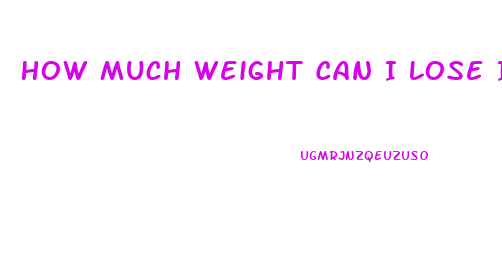 How Much Weight Can I Lose In Two Weeks