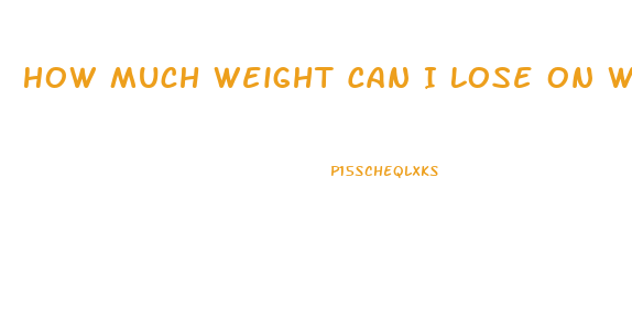 How Much Weight Can I Lose On Weight Watchers