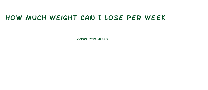 How Much Weight Can I Lose Per Week