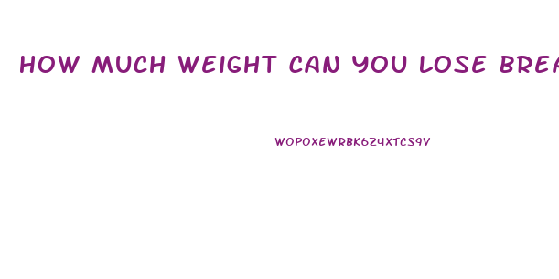 How Much Weight Can You Lose Breastfeeding