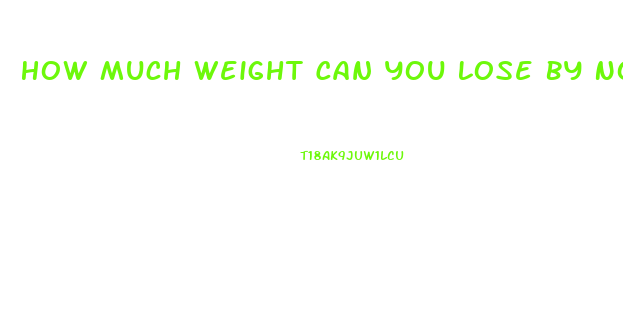 How Much Weight Can You Lose By Not Drinking Alcohol