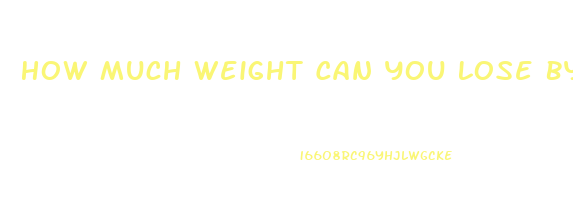 How Much Weight Can You Lose By Not Drinking Alcohol