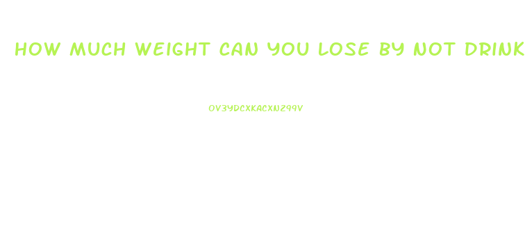 How Much Weight Can You Lose By Not Drinking Soda