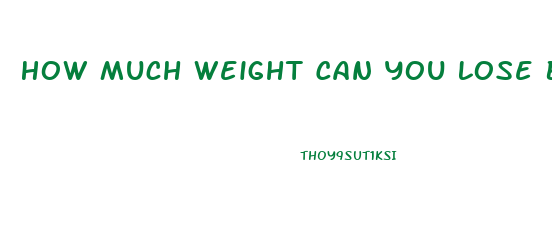 How Much Weight Can You Lose By Taking Laxatives