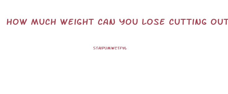 How Much Weight Can You Lose Cutting Out Soda