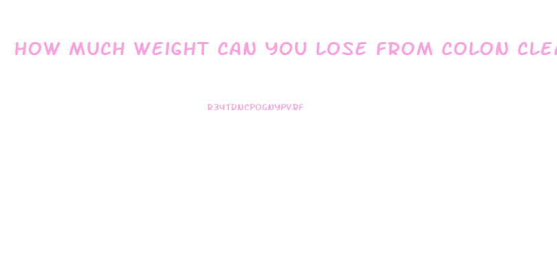 How Much Weight Can You Lose From Colon Cleanse Pills