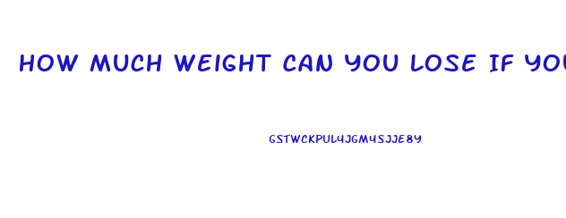 How Much Weight Can You Lose If You Stop Eating