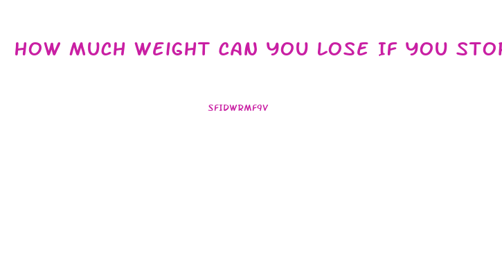 How Much Weight Can You Lose If You Stop Eating