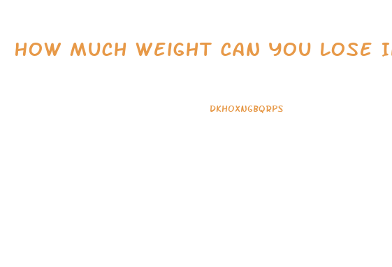 How Much Weight Can You Lose In 1 Day