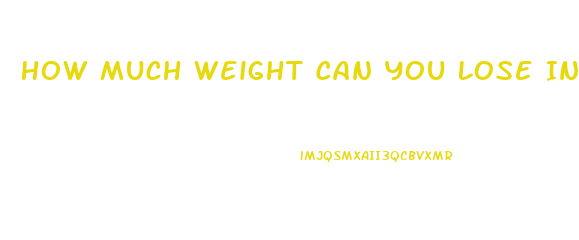 How Much Weight Can You Lose In 1 Day