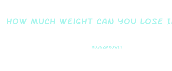 How Much Weight Can You Lose In 100 Days