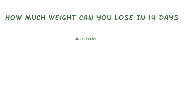 How Much Weight Can You Lose In 14 Days