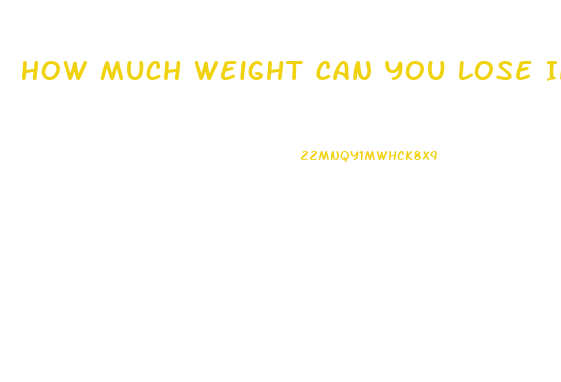 How Much Weight Can You Lose In 20 Days