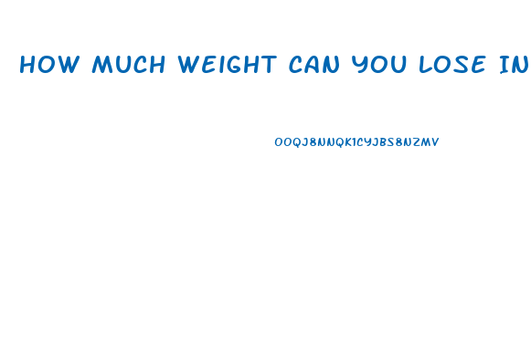 How Much Weight Can You Lose In 20 Days