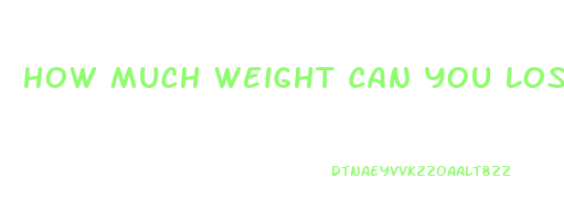 How Much Weight Can You Lose In 21 Days