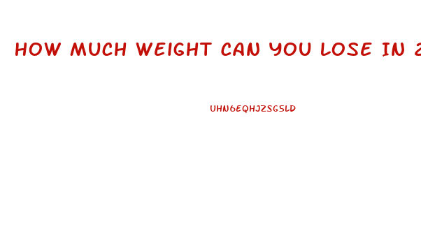 How Much Weight Can You Lose In 21 Days