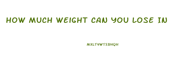 How Much Weight Can You Lose In 3 Days