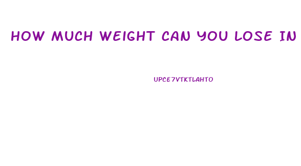 How Much Weight Can You Lose In 3 Months