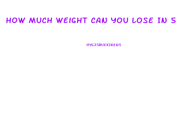 How Much Weight Can You Lose In 5 Days