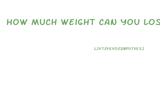 How Much Weight Can You Lose In 50 Days