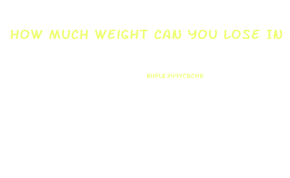 How Much Weight Can You Lose In 60 Days