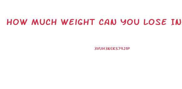 How Much Weight Can You Lose In 7 Months