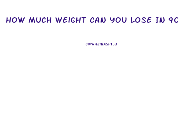 How Much Weight Can You Lose In 90 Days