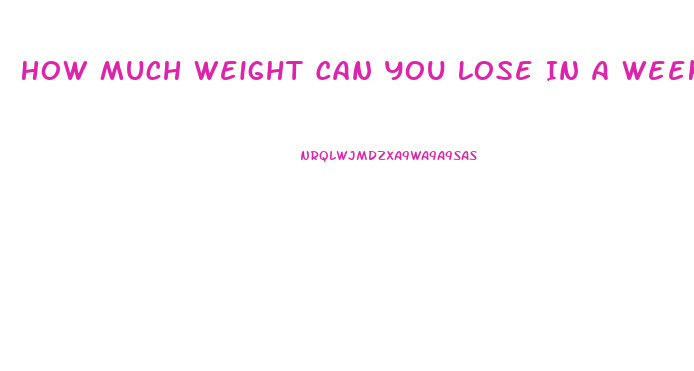 How Much Weight Can You Lose In A Week By Not Eating