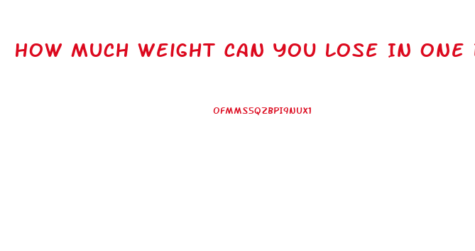 How Much Weight Can You Lose In One Day